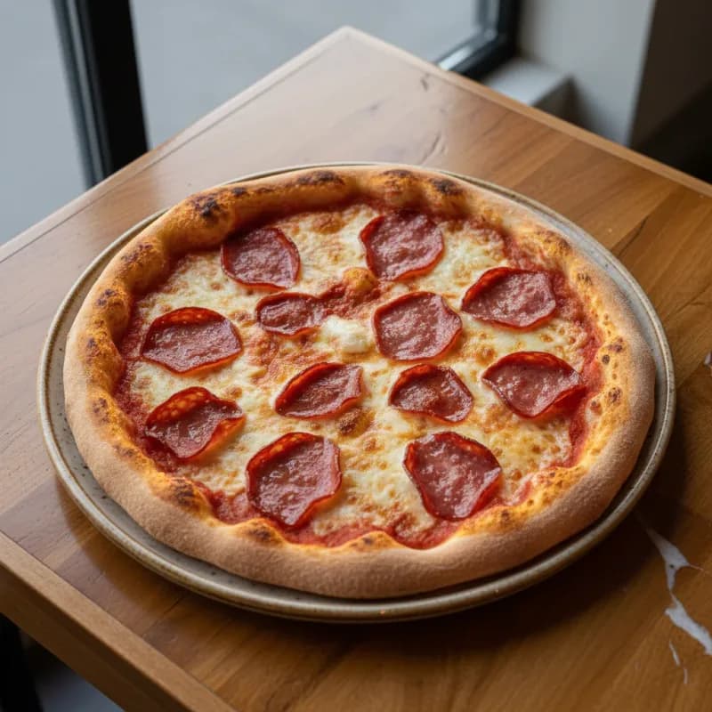 Salami Pizza