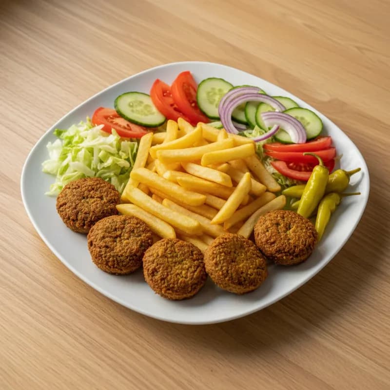 Falafeltallrik