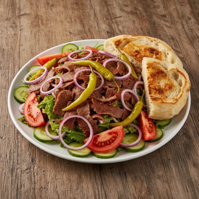 Kebabsallad