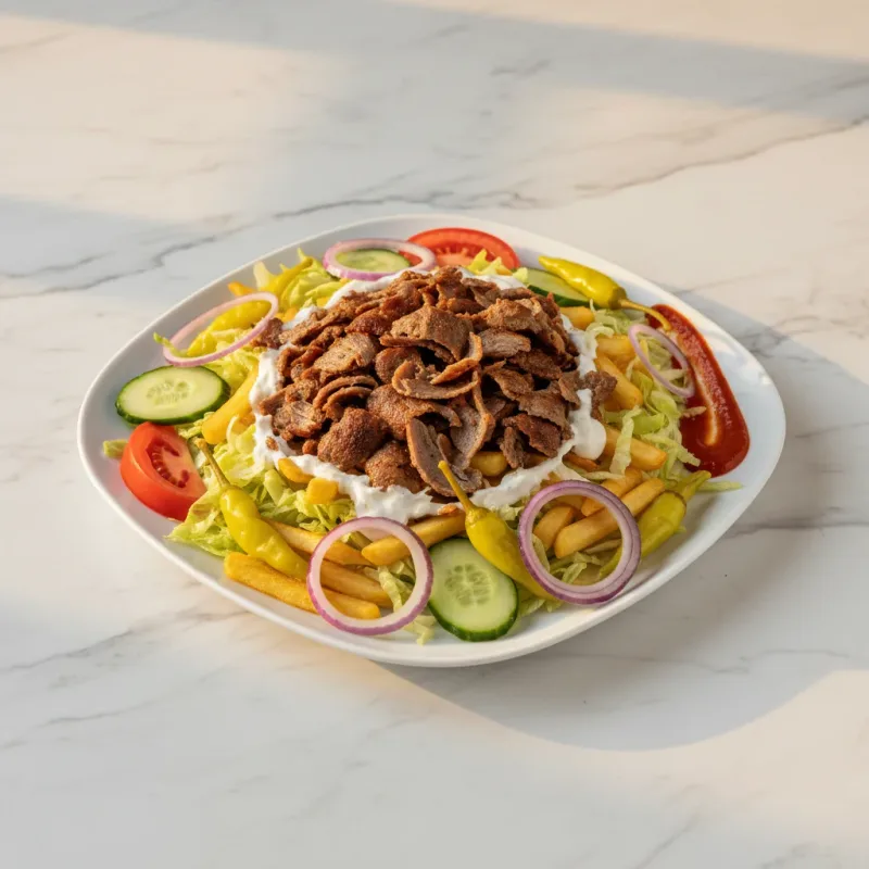 Kebabtallrik